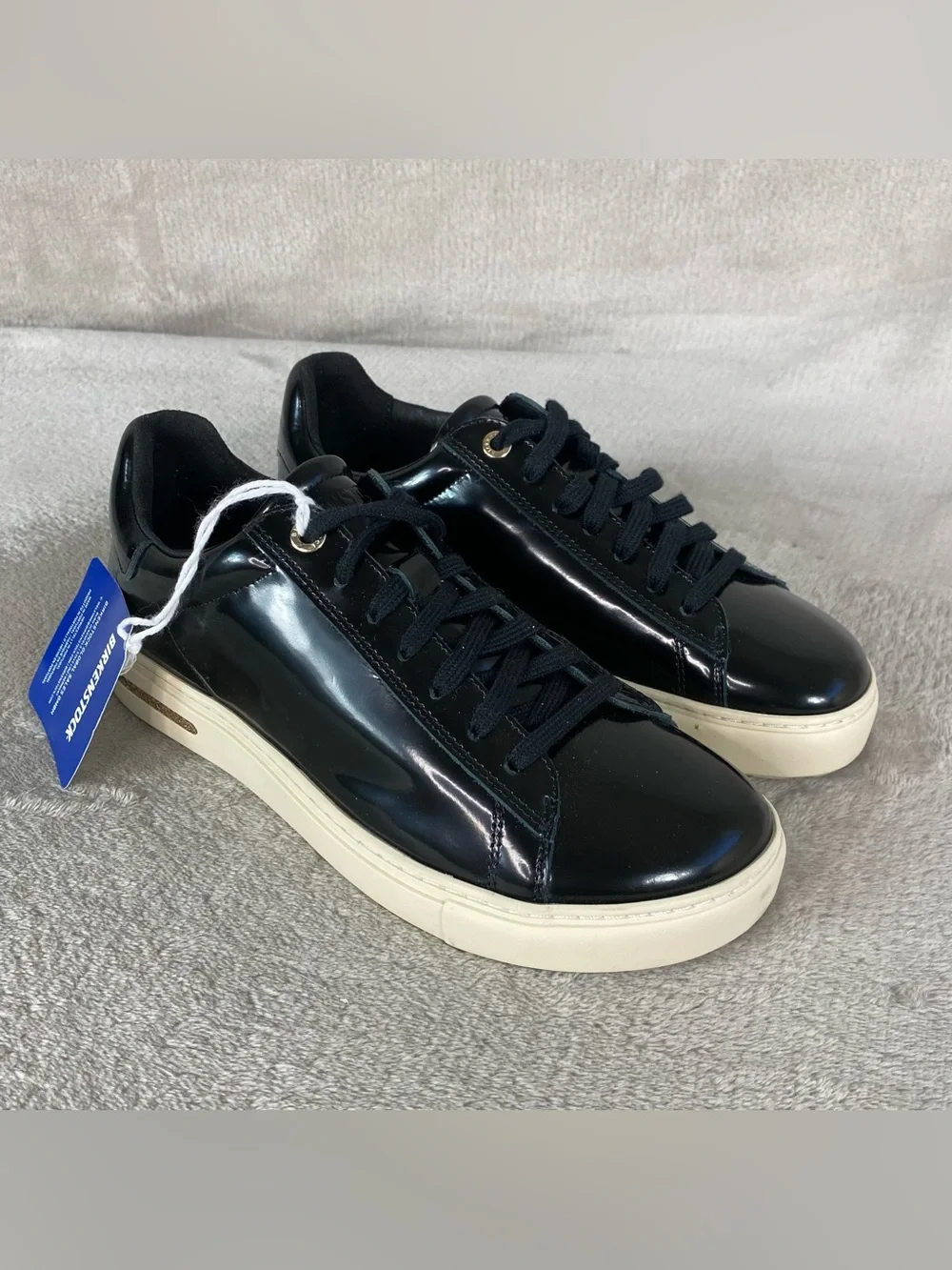 Birkenstock Bend Low Decon Womens Shoes US 6 EU 37 Black Patent Leather NEW